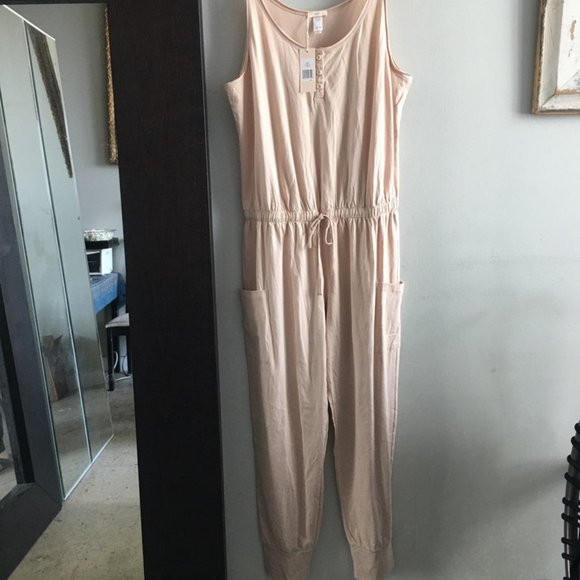 Eberjey Brie Cargo 100% Peruvian cotton jumpsuit - Picture 5 of 14